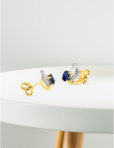 Boucles d'oreilles pétales...