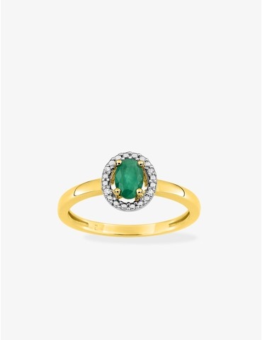 Bague or jaune 375‰,...