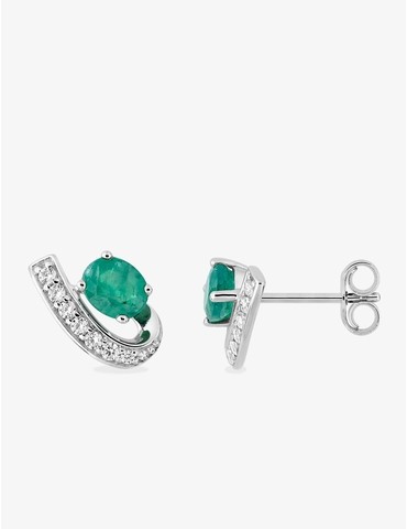 Boucles d'oreilles clous or...
