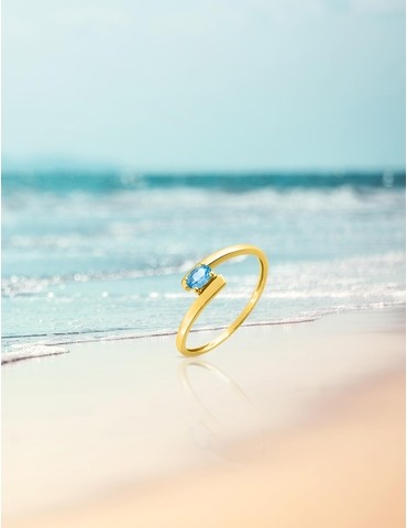 Bague fantaisie or jaune...
