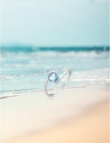 Bague classique or blanc...