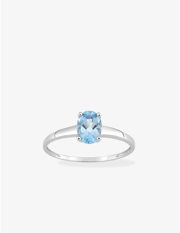 Bague sertie 4 griffes or...