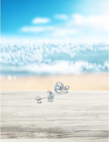 Boucles d'oreilles clous or...