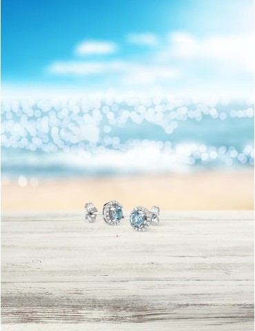 Boucles d'oreilles clous or...