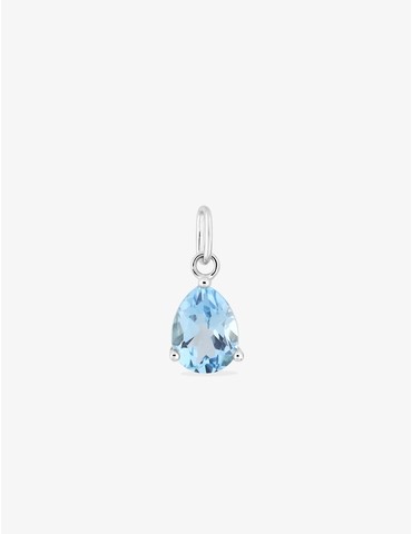 Pendentif or blanc 375‰ et...