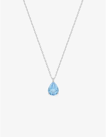 Collier or blanc 375‰ et...