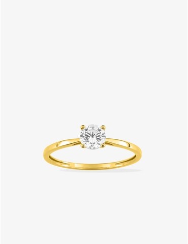 Bague solitaire 4 griffes...