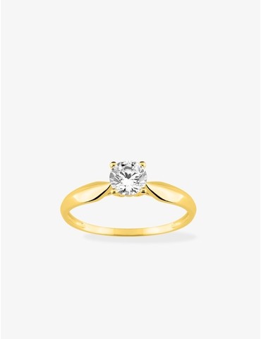 Bague solitaire 4 griffes...