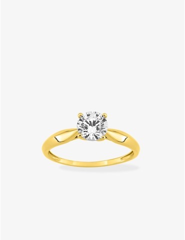 Bague solitaire 4 griffes...