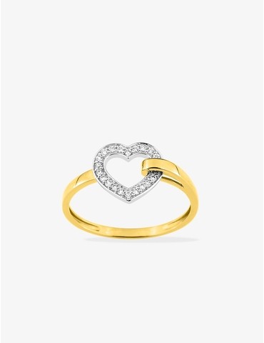 Bague fantaisie cœur...