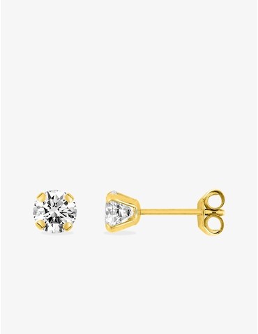 Boucles d'oreilles or jaune...