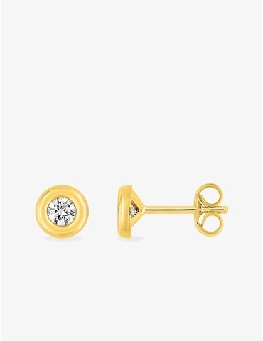 Boucles d'oreilles or jaune...