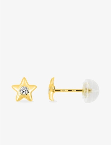 Boucles d'oreilles or jaune...
