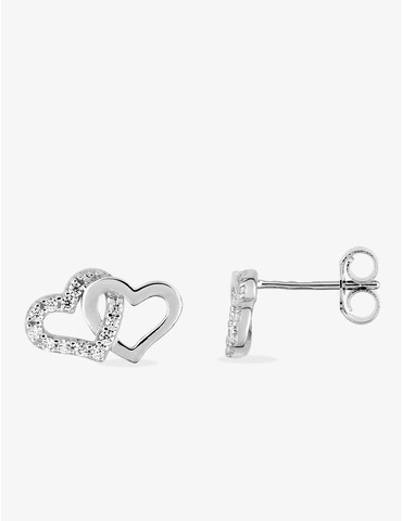 Boucles d'oreilles double...