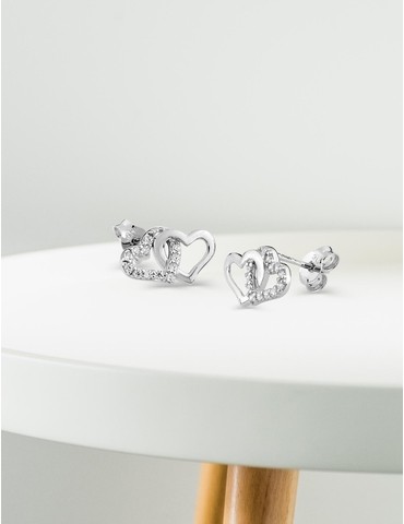 Boucles d'oreilles double...