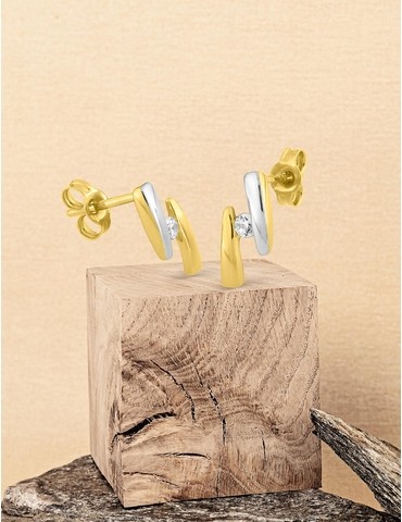 Boucles d'oreilles or 375‰...