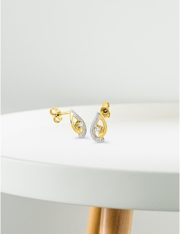 Boucles d'oreilles en or...