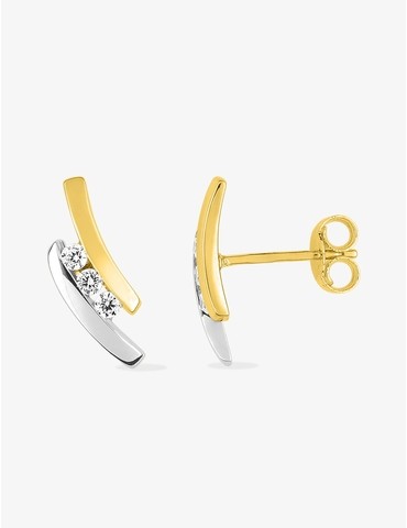 Boucles d'oreilles en or...