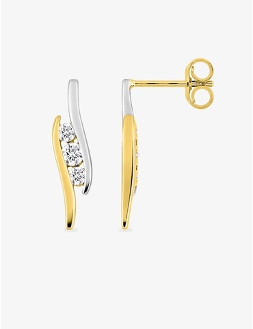Boucles d'oreilles en or...