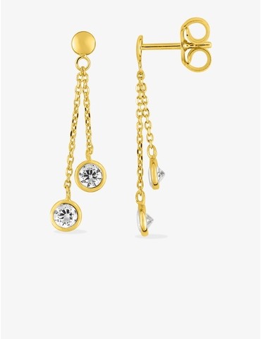Boucles d'oreilles en or...