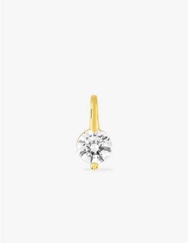 Pendentif or jaune 375 ‰ et...