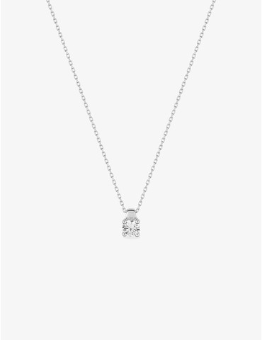 Collier or blanc 375 ‰ et...