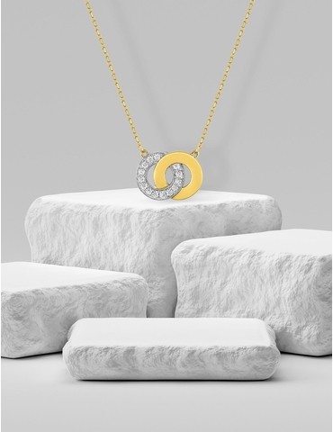 Collier deux cercles...