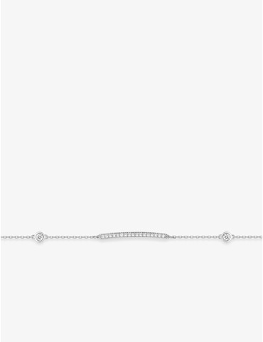 Bracelet or blanc 375‰ et...