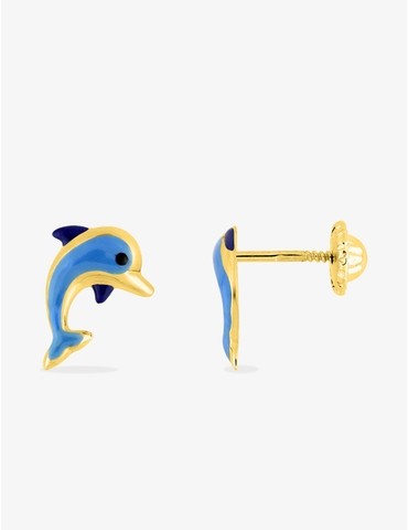 Boucles d'oreilles dauphin...