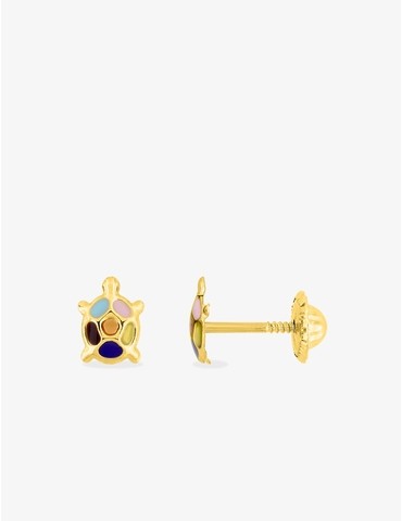 Boucles d'oreilles tortue...