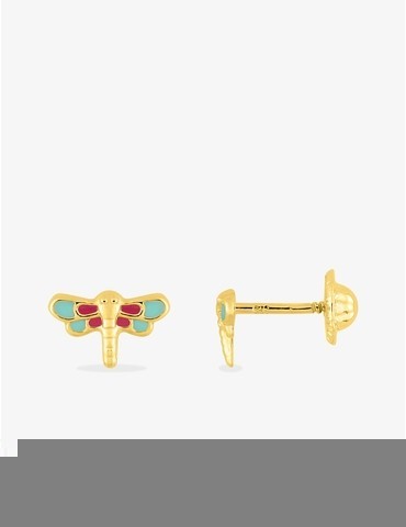 Boucles d'oreilles papillon...