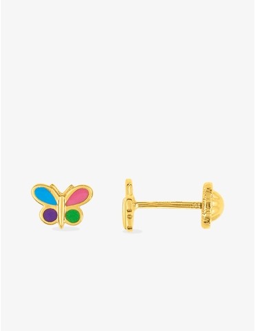 Boucles d'oreilles papillon...