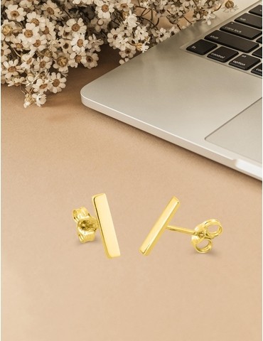 Boucles d'oreilles or jaune...