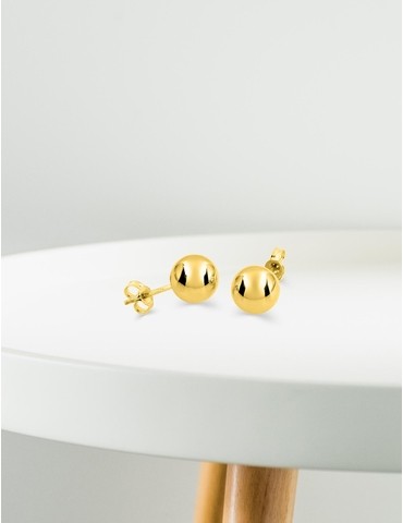 Boucles d'oreilles boules...