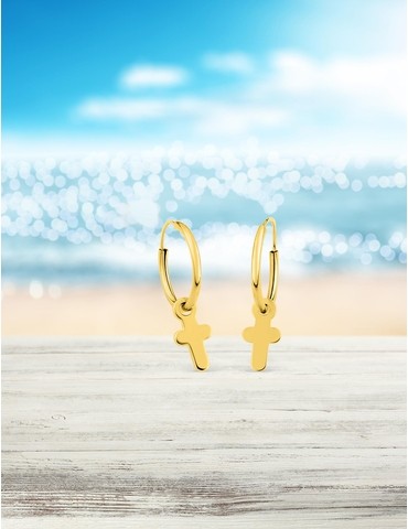 Boucles d'oreilles créoles...