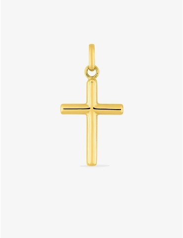 Pendentif croix en or jaune...