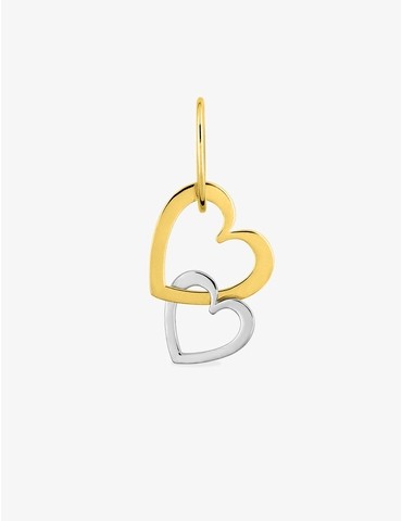 Pendentif cœurs bicolores...