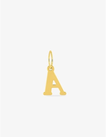 Pendentif lettre A en or...