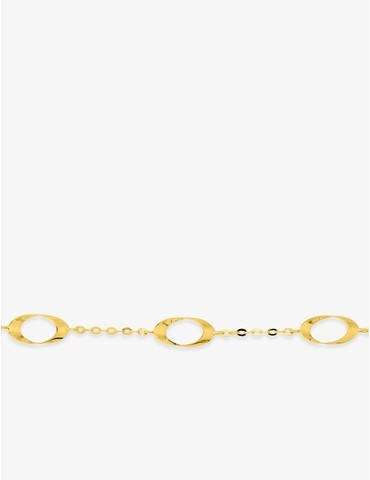 Bracelet fantaisie or jaune...