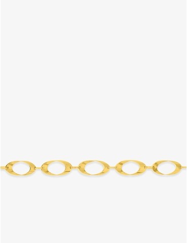 Bracelet fantaisie or jaune...