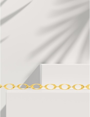 Bracelet fantaisie or jaune...
