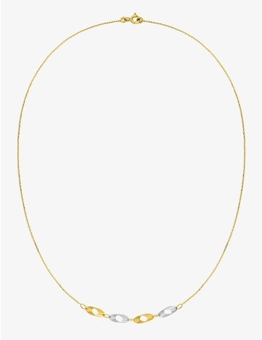 Collier fantaisie bicolore...