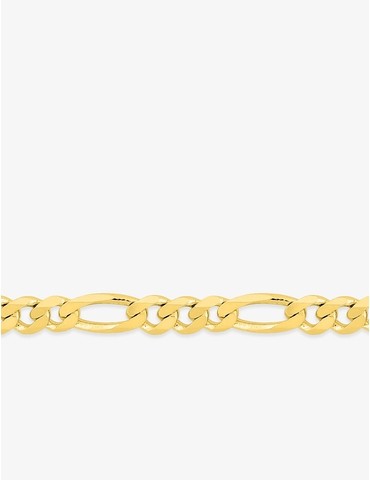 Chaîne alternée en or jaune...