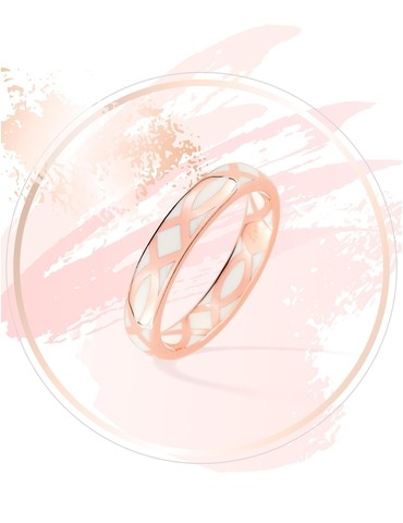 Bague fine Confidence Or...