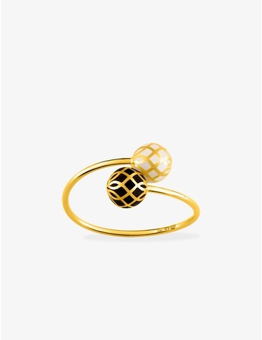 Bague Mélodie Or jaune 375‰...