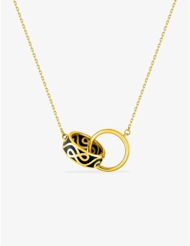 Collier deux anneaux...