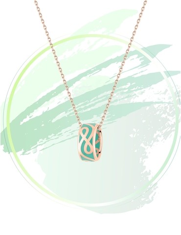 Collier anneau Lorever Or...