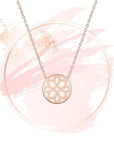 Collier Harmonie Or rose...