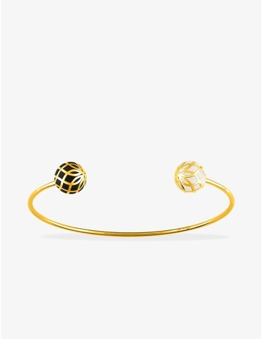 Bracelet jonc Mélodie Or...