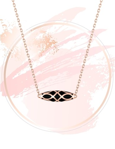 Collier Mélodie Or rose...